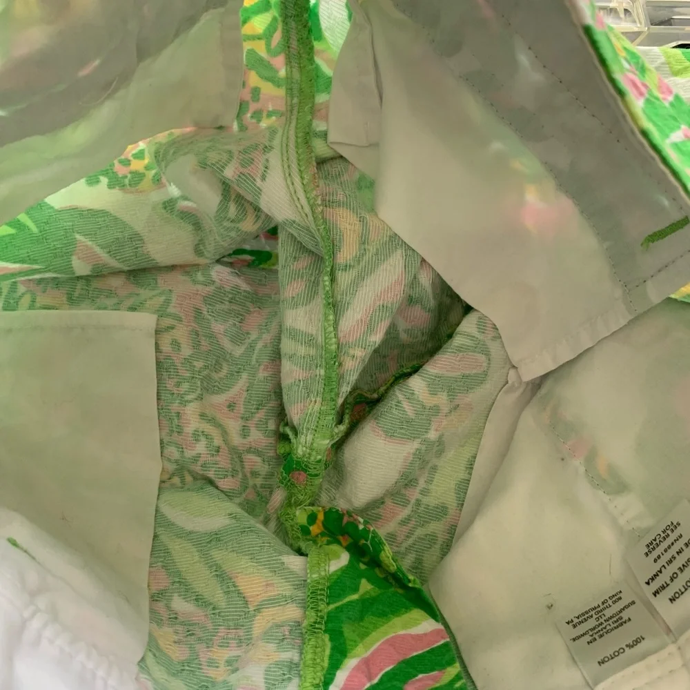 Lilly Pulitzer Cotton 00 Callahan‎ Short Seeing Pink Elephant